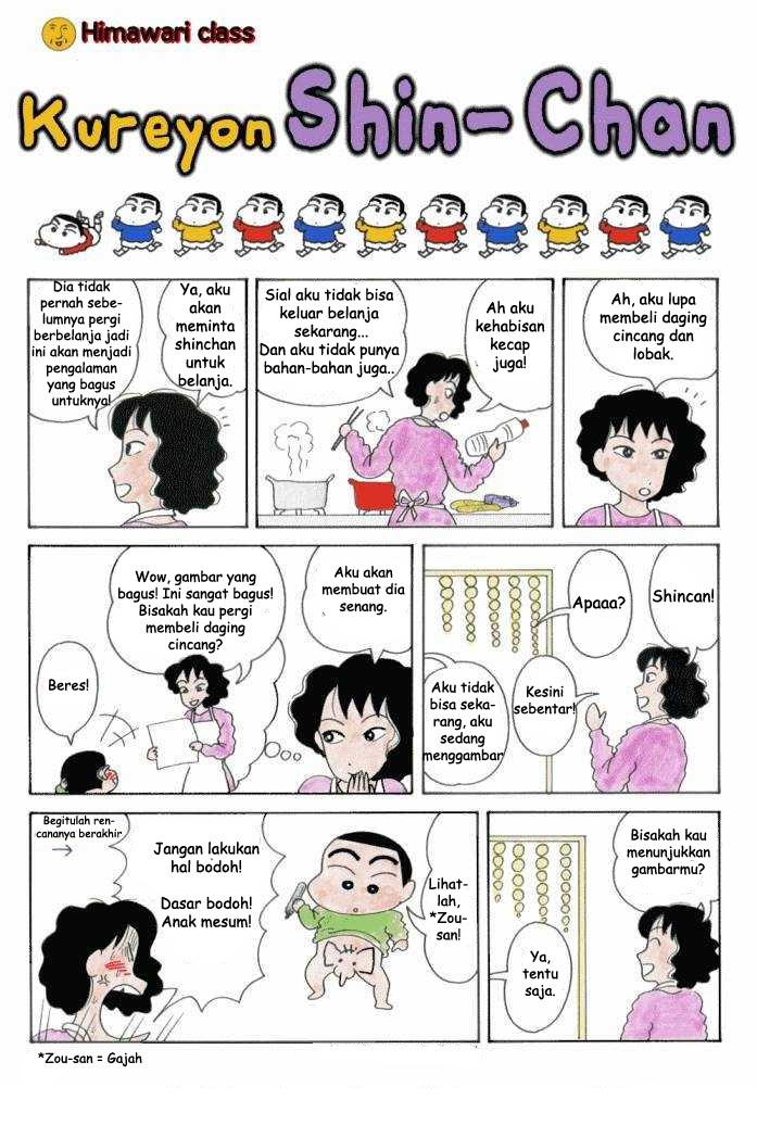 Komik Crayon Shinchan Chapter 01